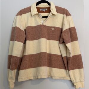 Urban Outfitters Striped Rugby Shirt